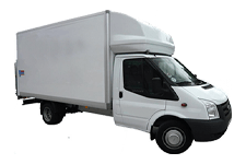 Van Hire Willenhall - Ford Luton 3.5 ton Tail Box Lift Truck - Truck hire Willenhall